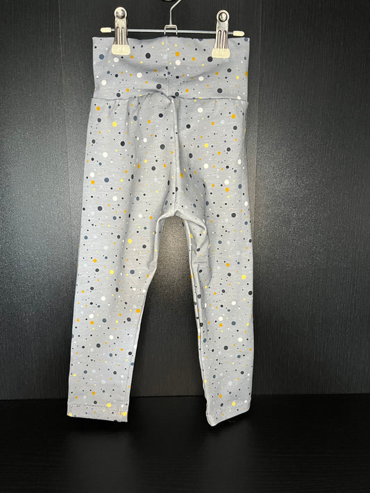 Leggins Gr. 86/92 Punkte, blau