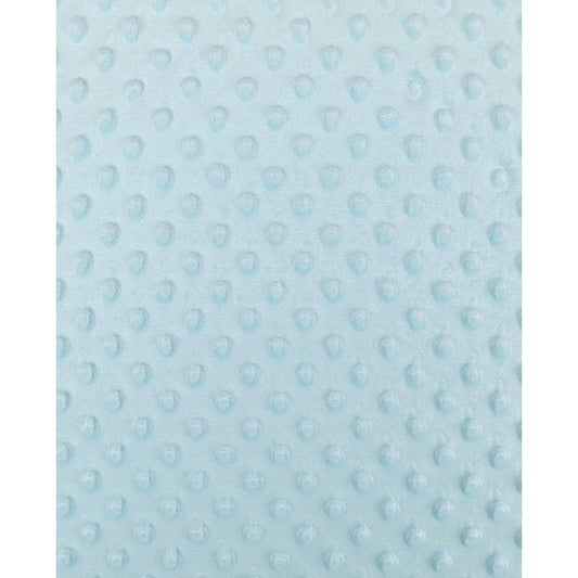 Minky-Fleece, Uni, hellblau