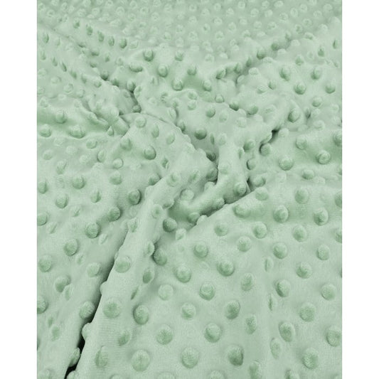 Minky-Fleece, Uni, altgrün