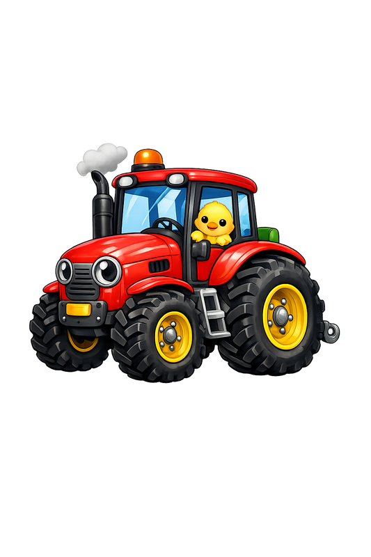 Bügelbild Traktor 59