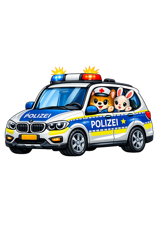 Bügelbild Polizei 61