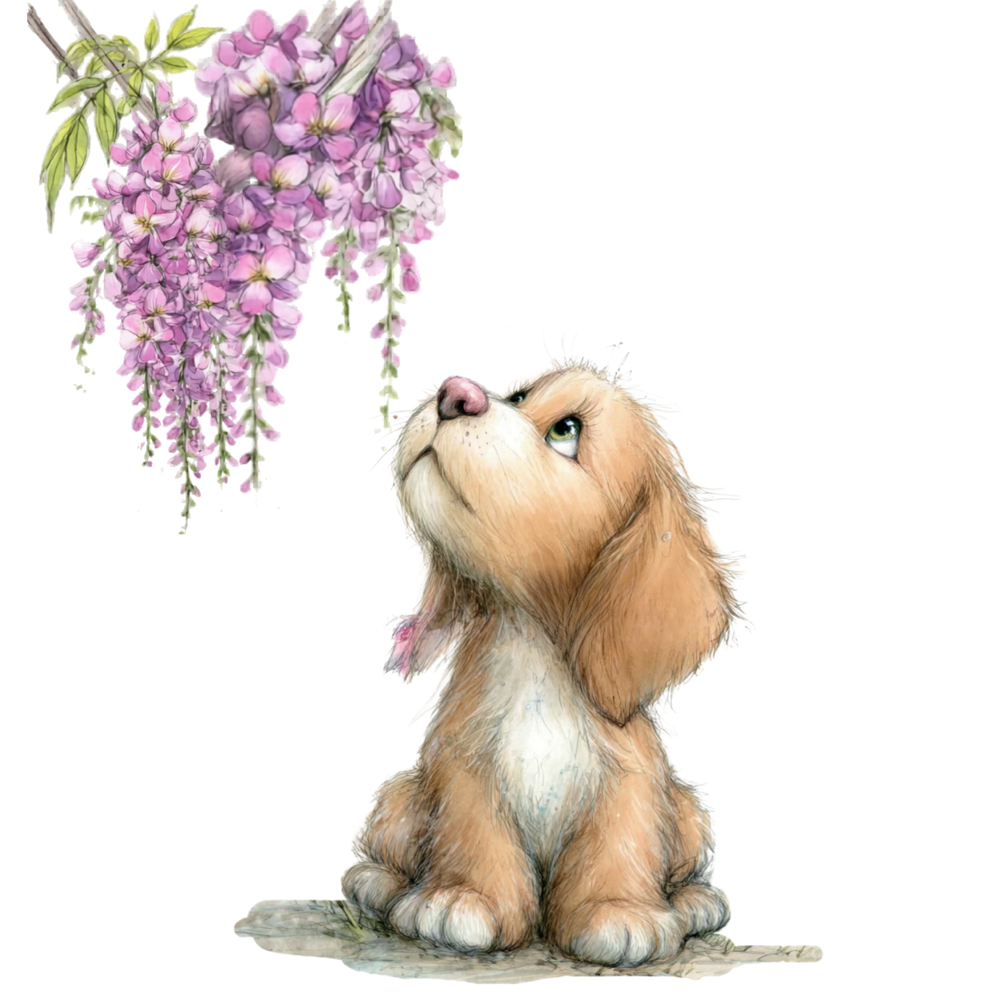 Bügelbild Hund 46
