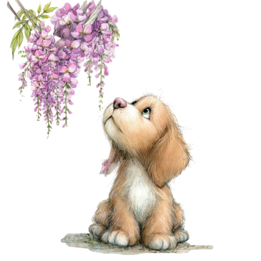 Bügelbild Hund 46