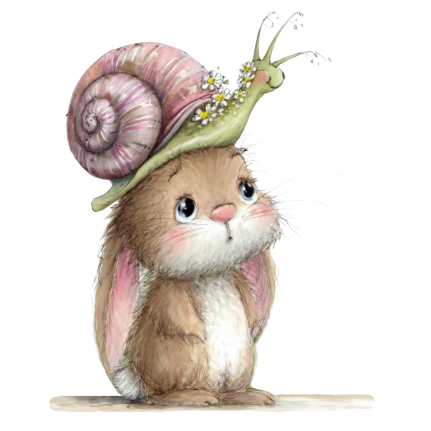 Bügelbild Hase 50