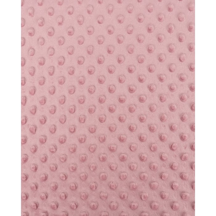 Minky-Fleece, Uni, alt rose