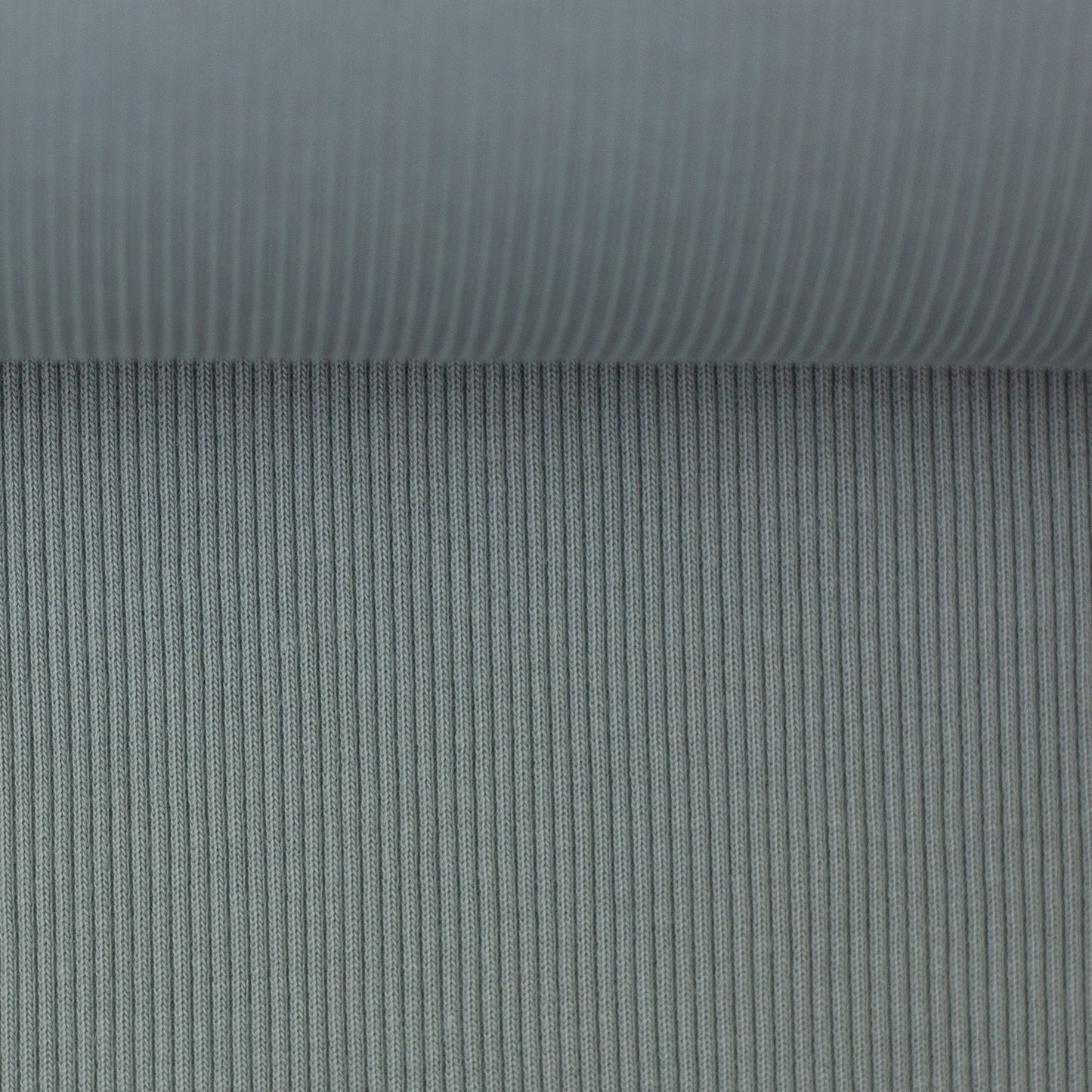 Rippbündchen, Schlauchware, Grau