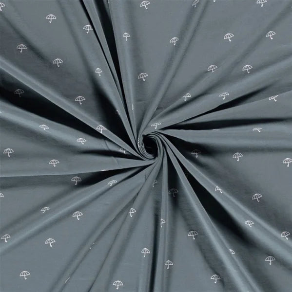 Jersey, Regenschirm, Indigo